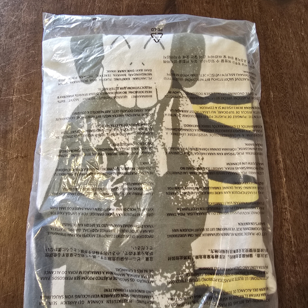 Travis Scott Short Sleeve Tee - White and Yellow